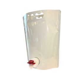   3 l bag-in-box hordozható fehér TU (Super Pouch WHT001 3L (T-Tap REV))